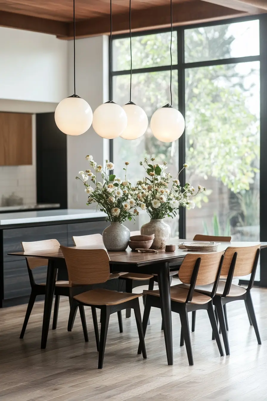 Organic Modern Dining Room 90704