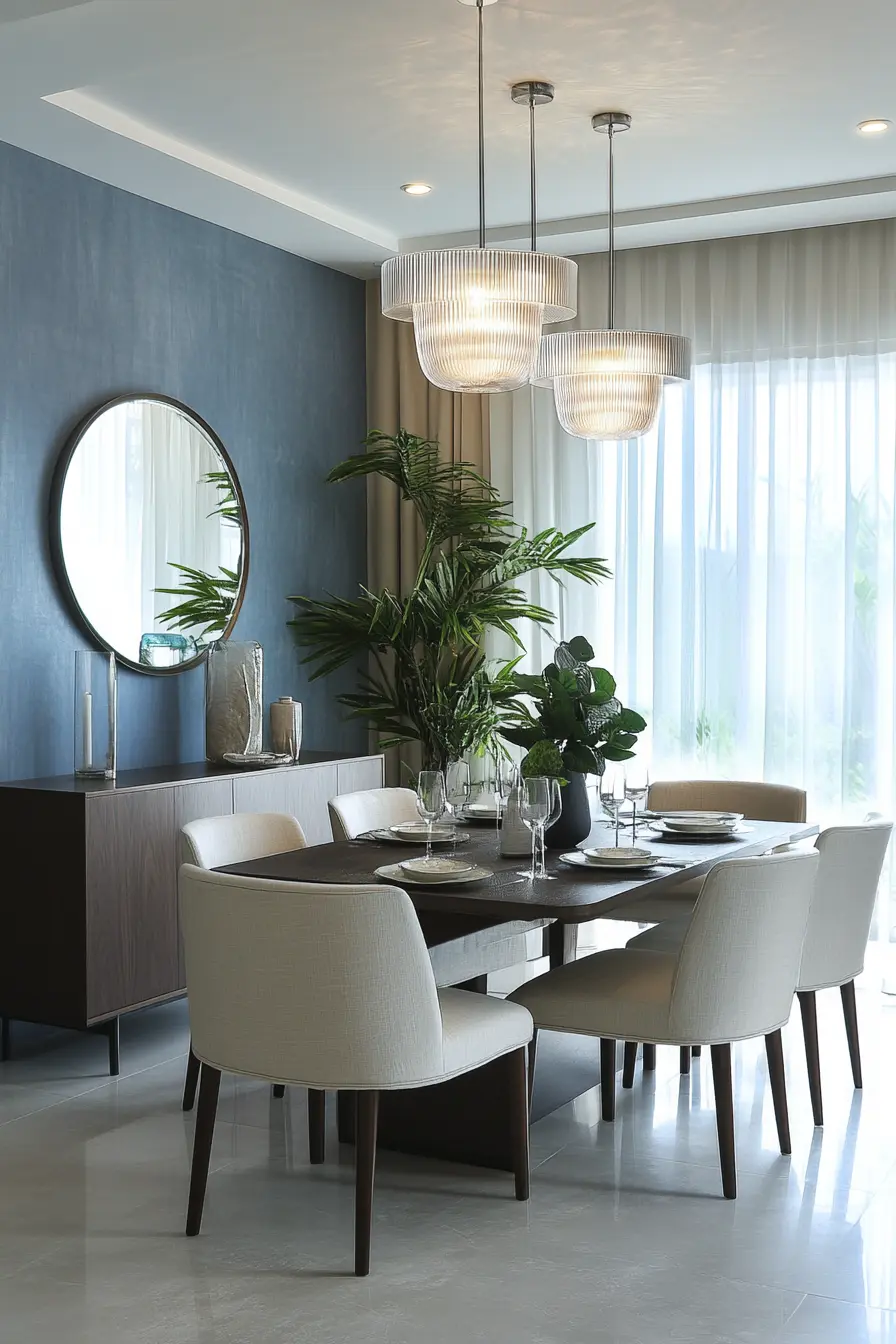 Organic Modern Dining Room 84458