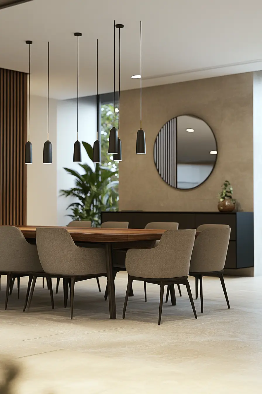 Organic Modern Dining Room 58194