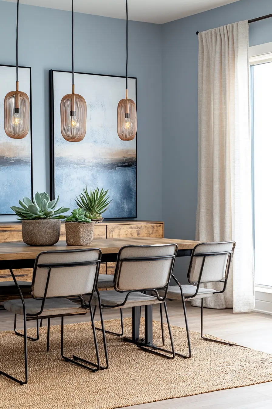 Organic Modern Dining Room 148062