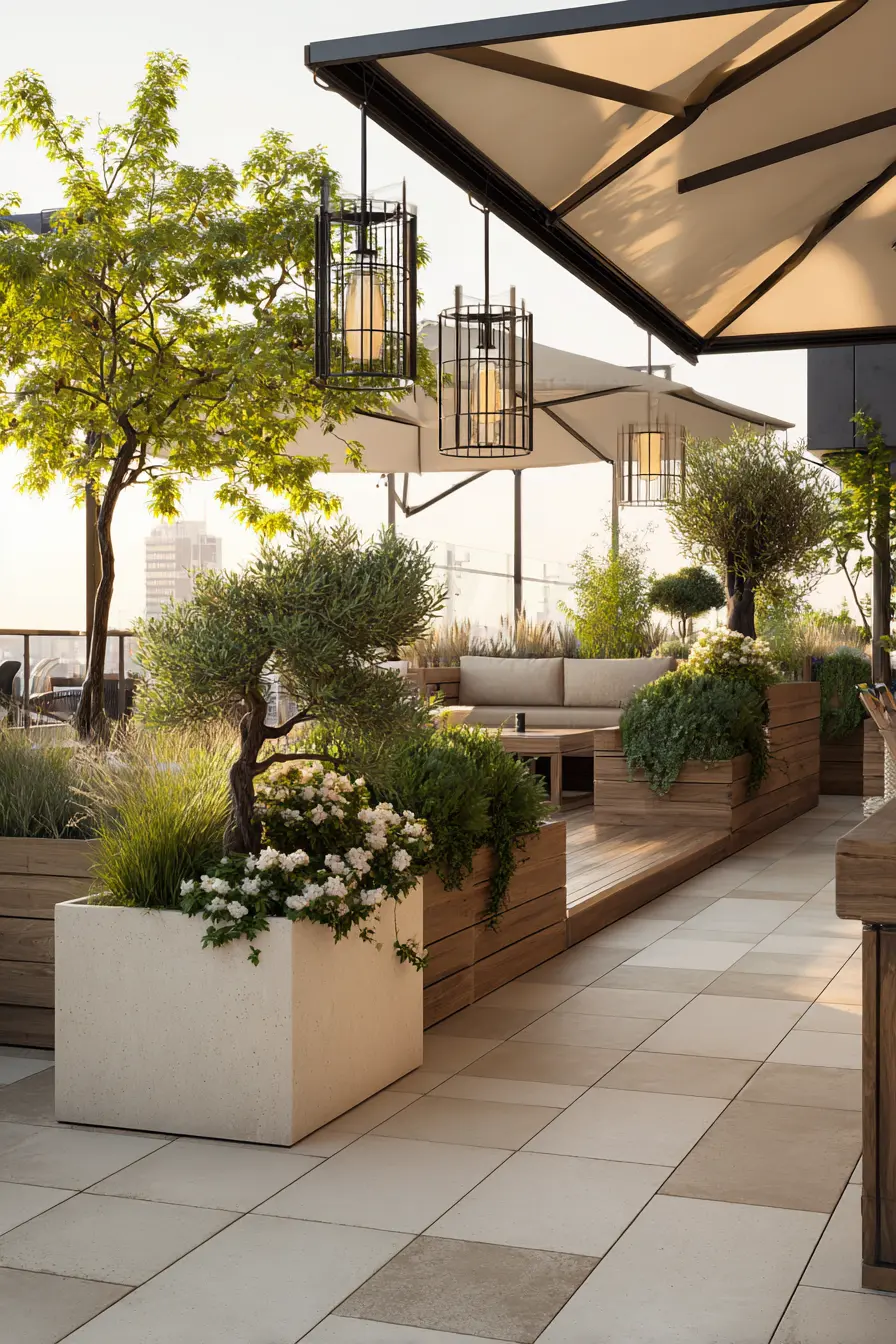 Rooftop Garden 166208