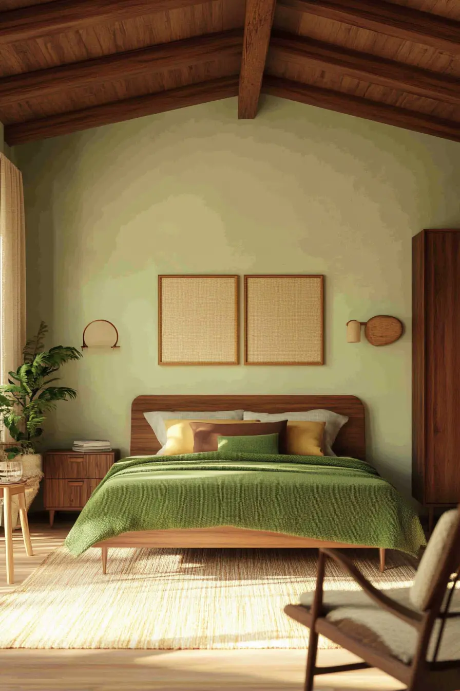 Sage Green Bedroom 92484