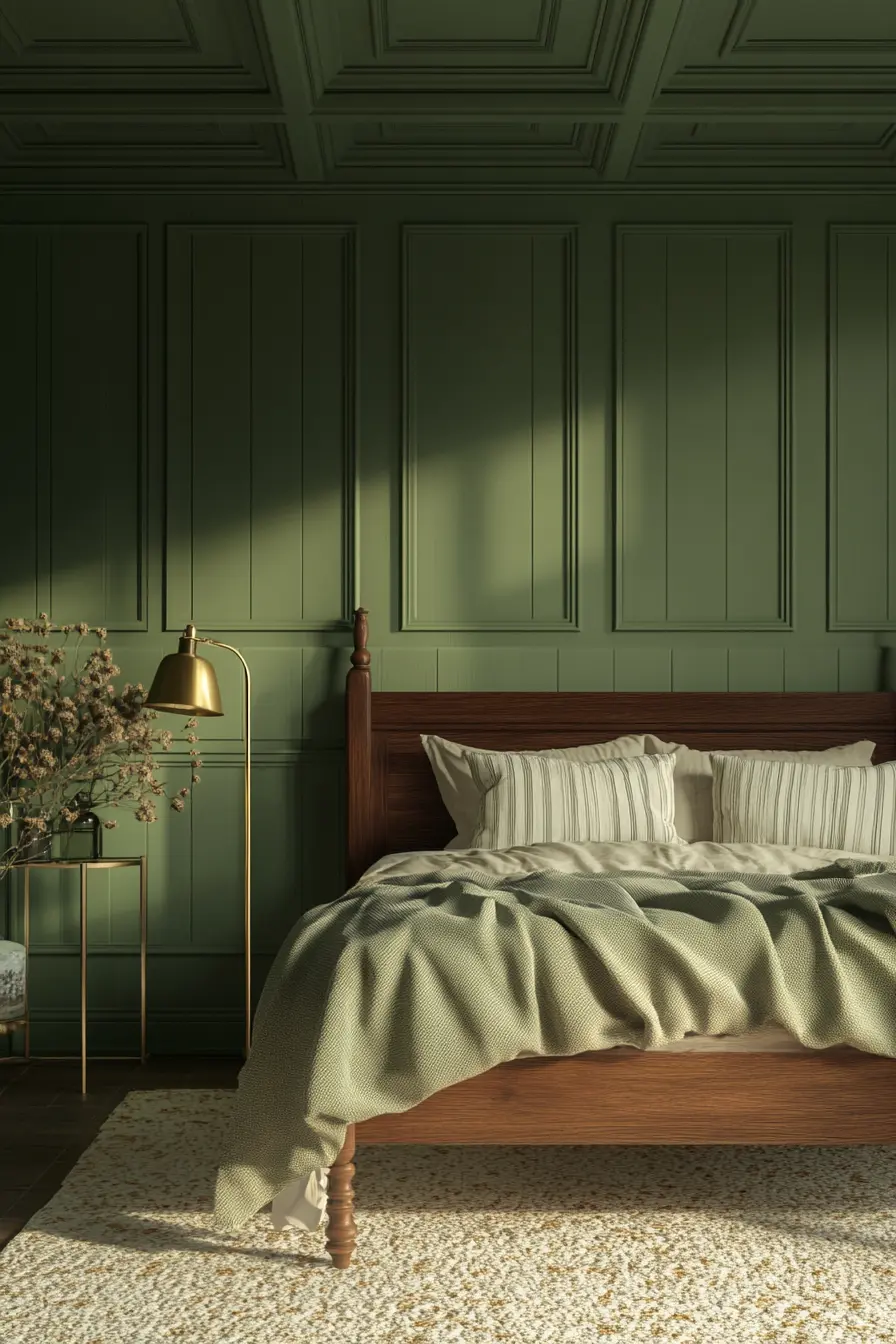 Sage Green Bedroom 106914