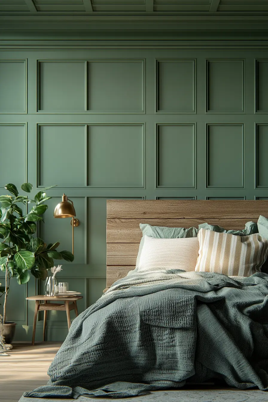 Sage Green Bedroom 120838