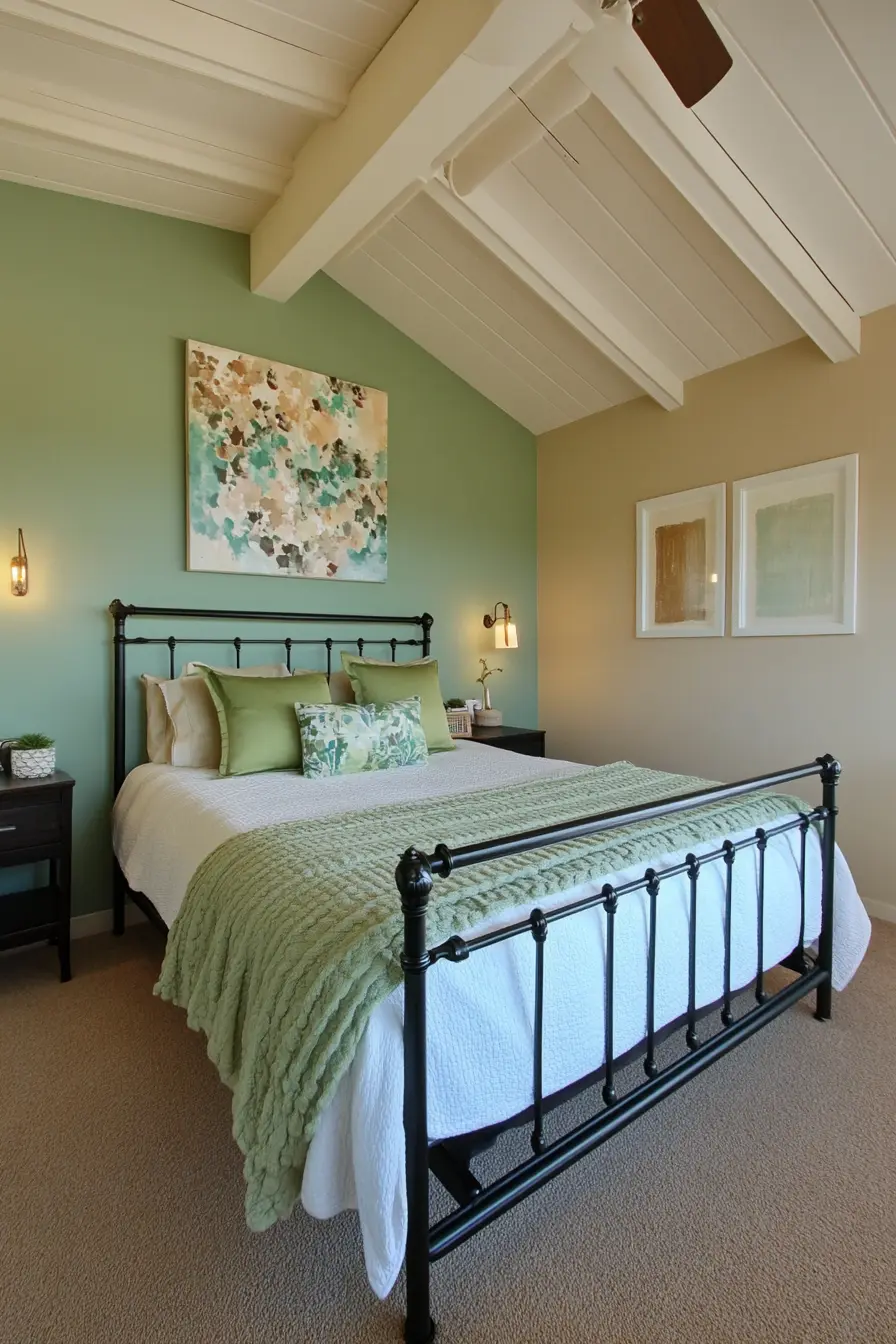 Sage Green Bedroom 107538