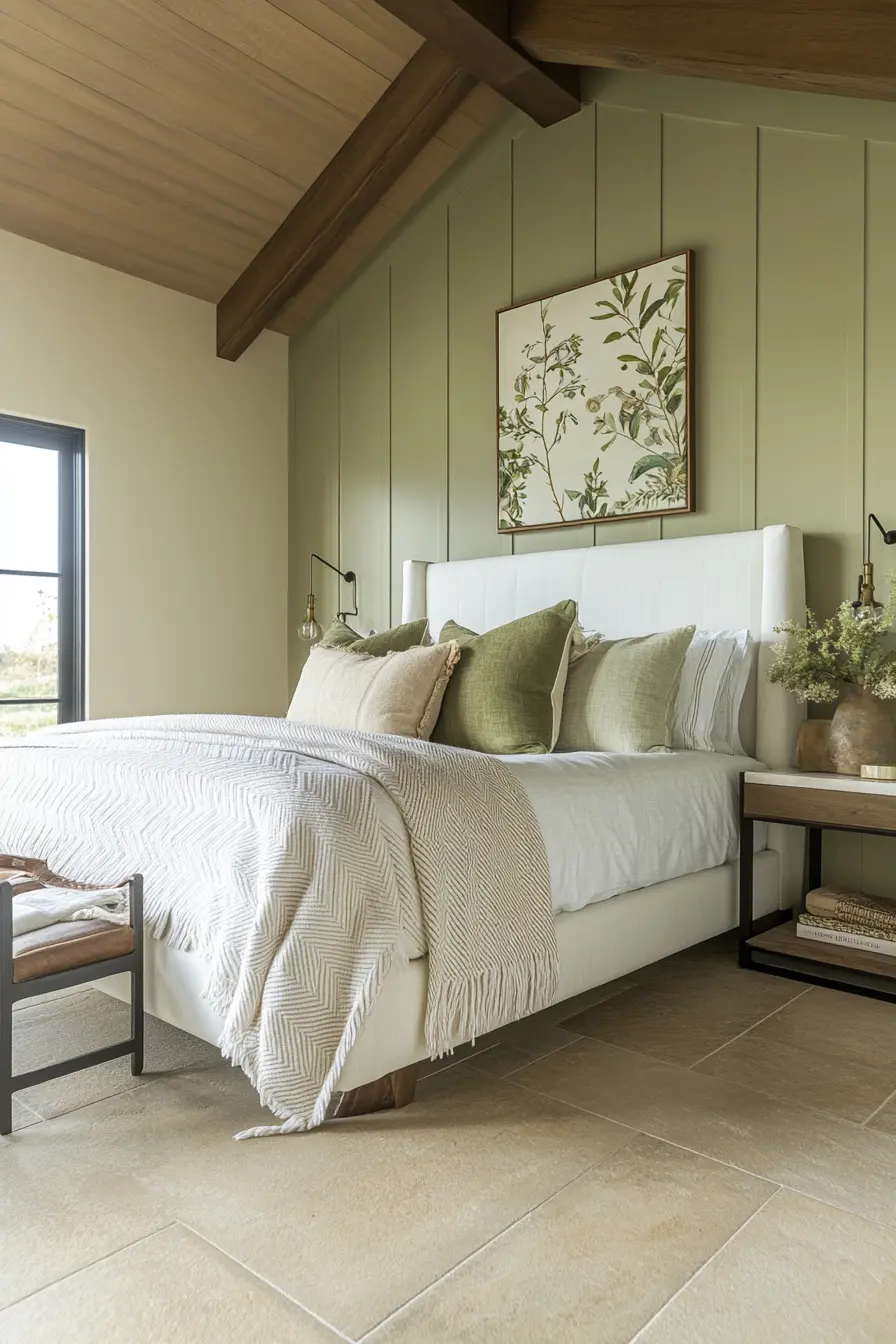 Sage Green Bedroom 94390