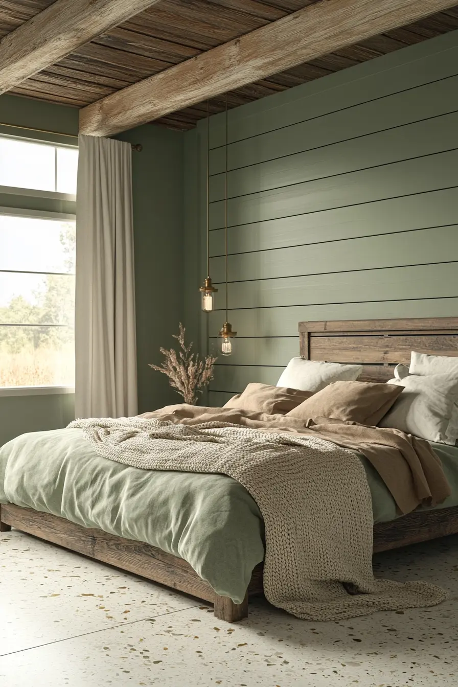 Sage Green Bedroom 120556