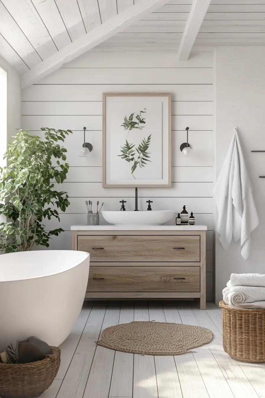 Scandinavian Bathroom 75890