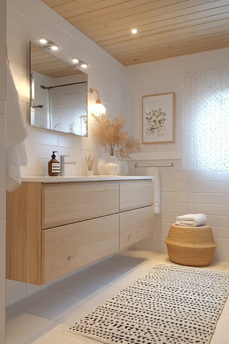 Scandinavian Bathroom 132790