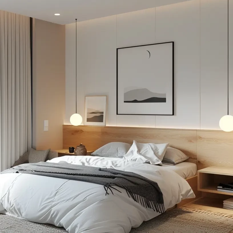 Scandinavian Bedroom 88956