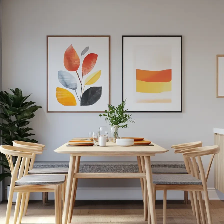 Scandinavian Dining Room 59574