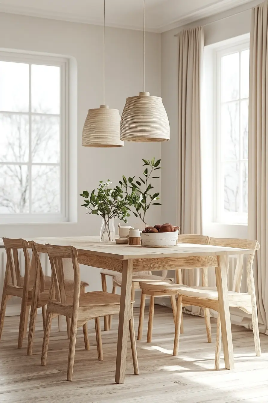 Scandinavian Dining Room 85860