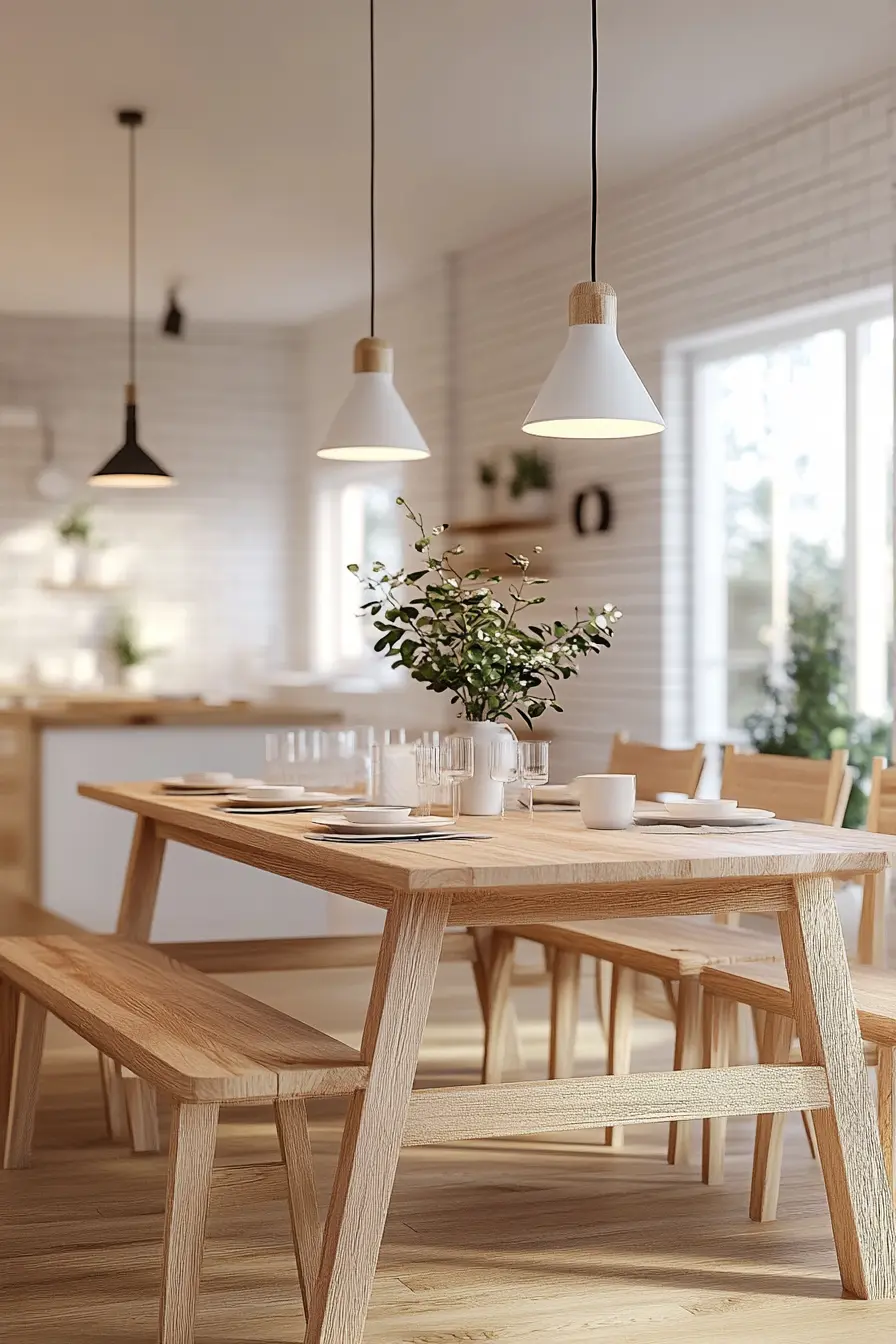 Scandinavian Dining Room 92558