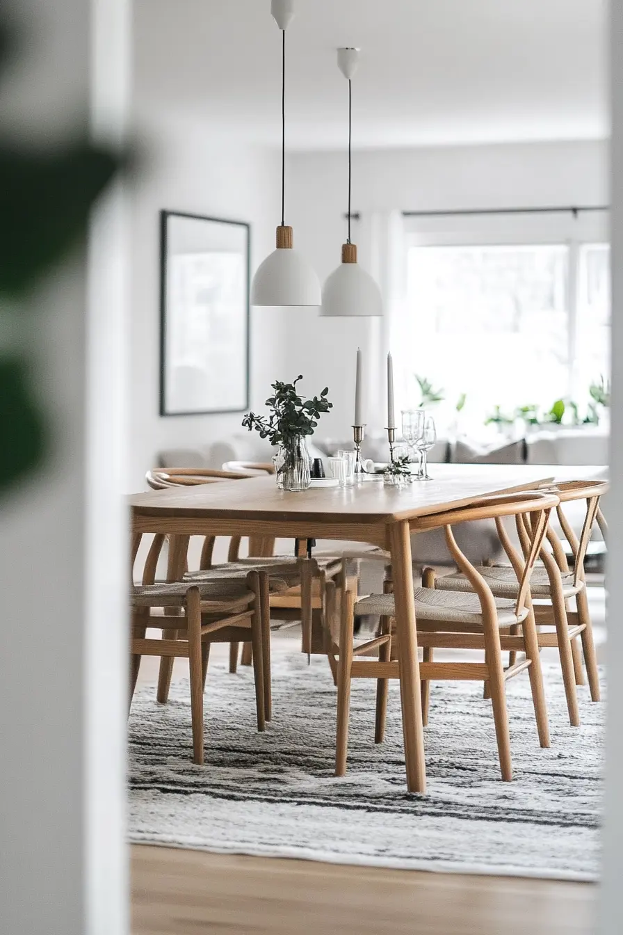 Scandinavian Dining Room 87832