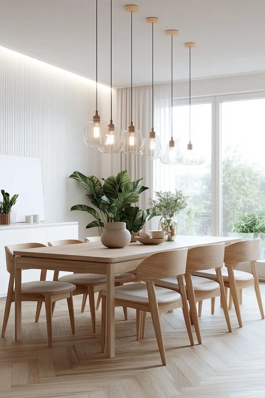 Scandinavian Dining Room 87340