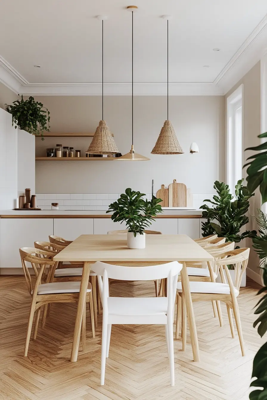 Scandinavian Dining Room 93306