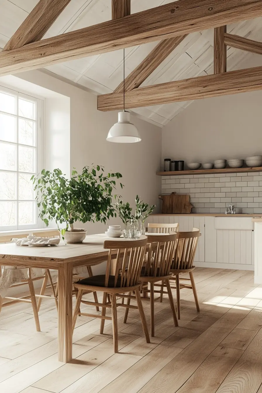 Scandinavian Dining Room 120646