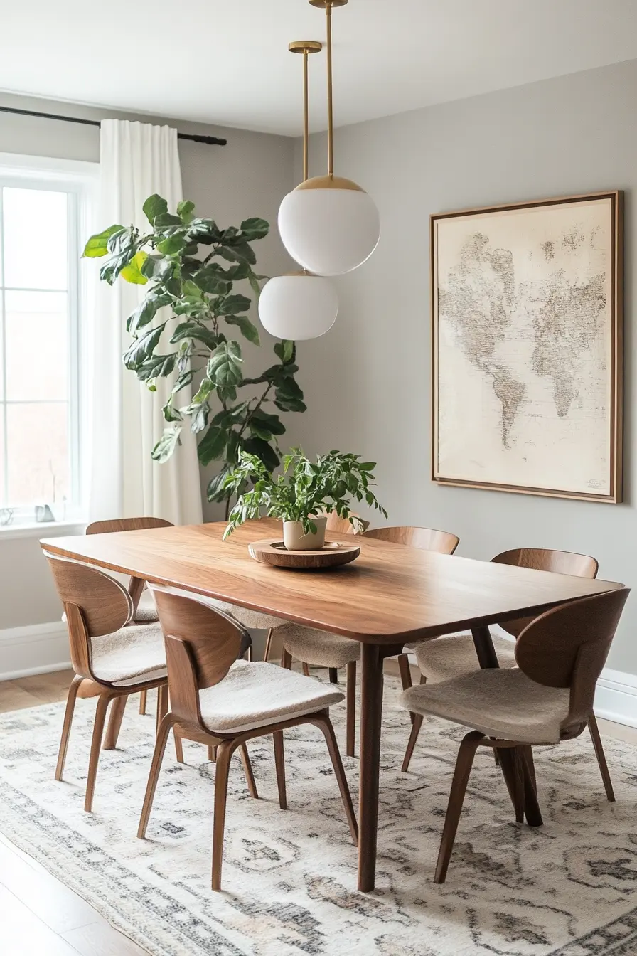 Scandinavian Dining Room 115834