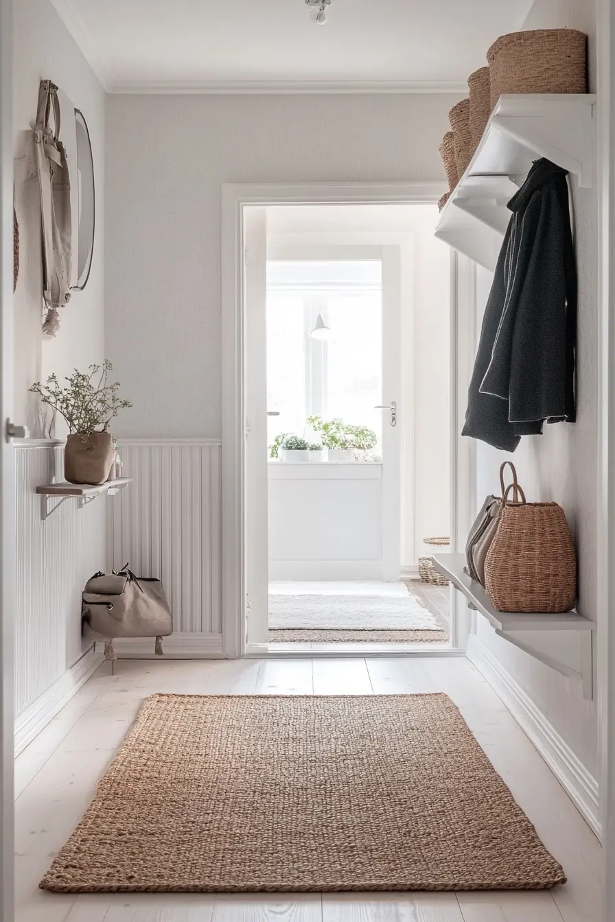 Scandinavian Hallway Design Ideas for a Minimalist Home Style | VIVA