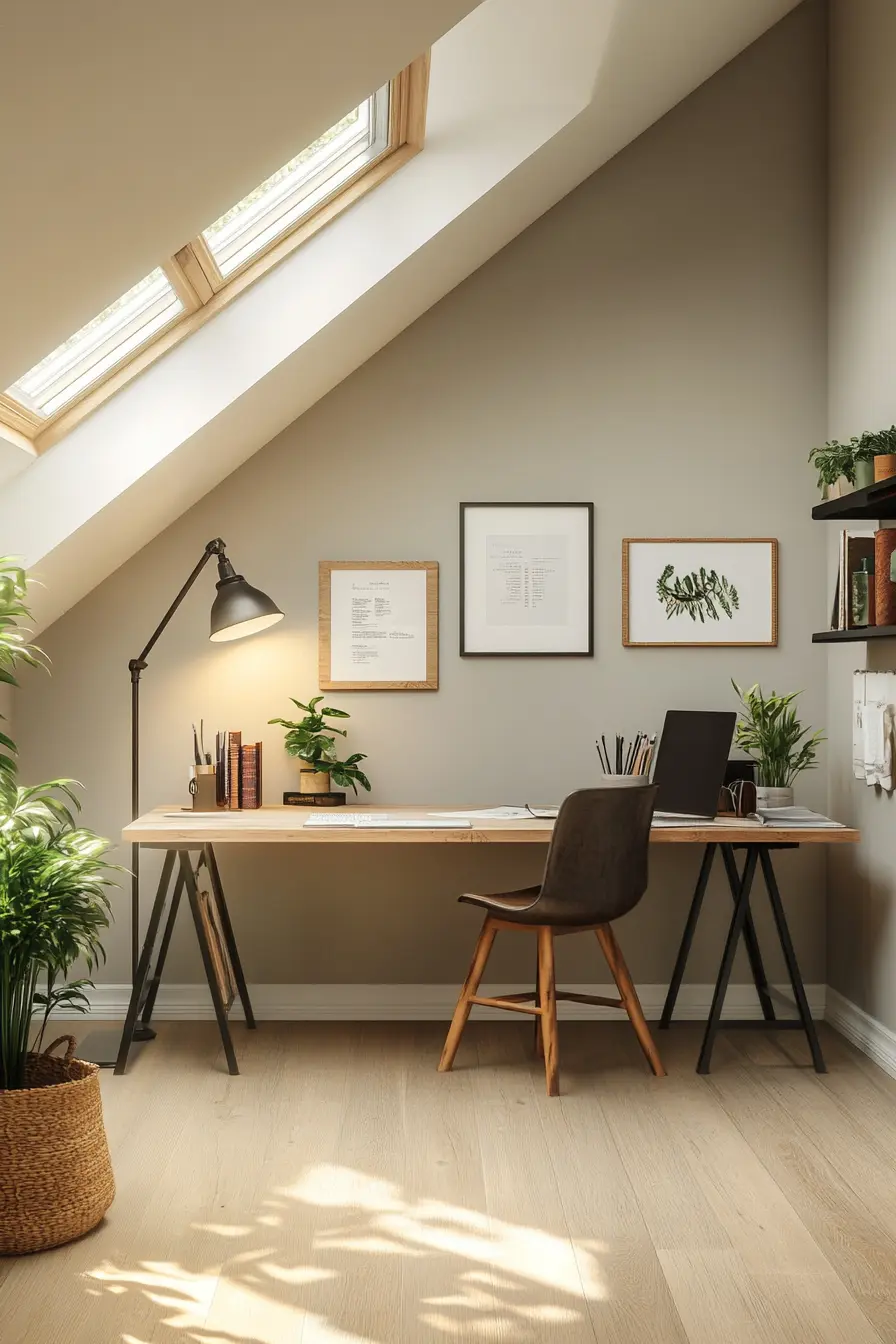 Scandinavian Home Office 74660