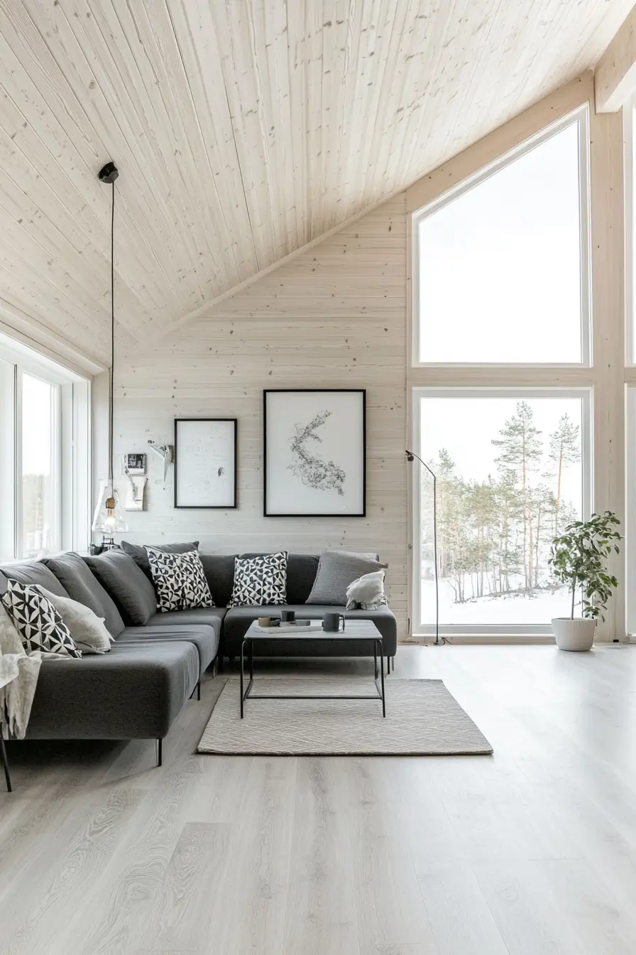 Scandinavian Living Room 83326