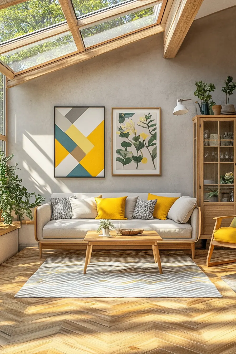 Scandinavian Living Room 174002