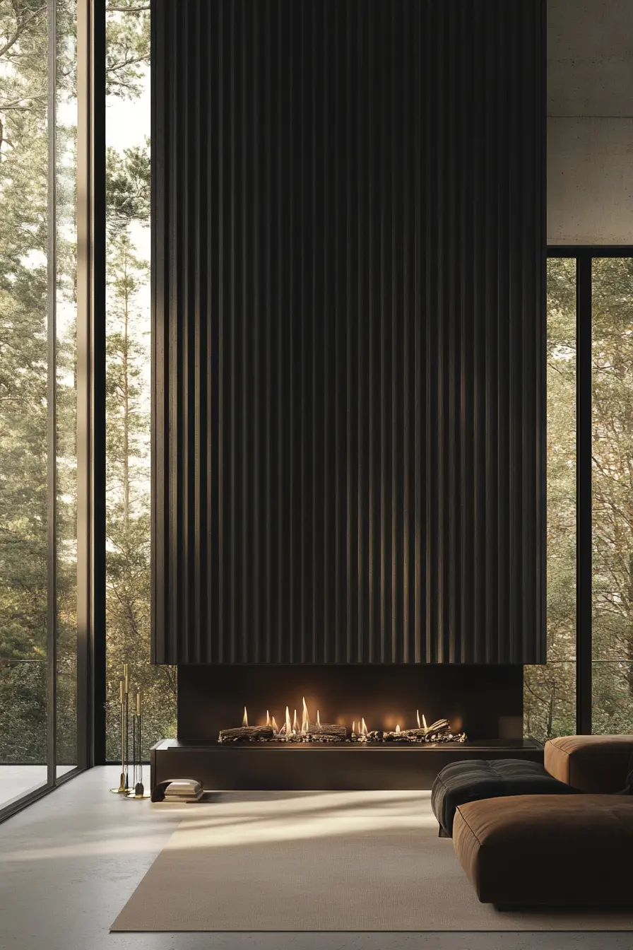 Shiplap Fireplace 100144