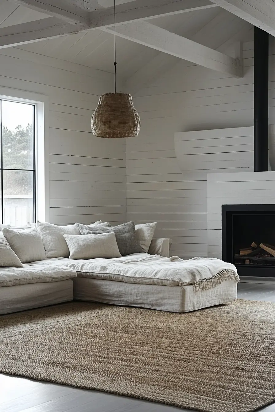 Shiplap Fireplace 138906