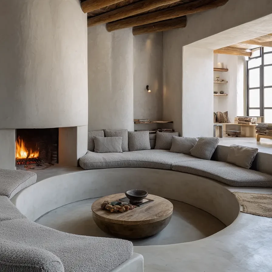 Sunken Living Room 104330