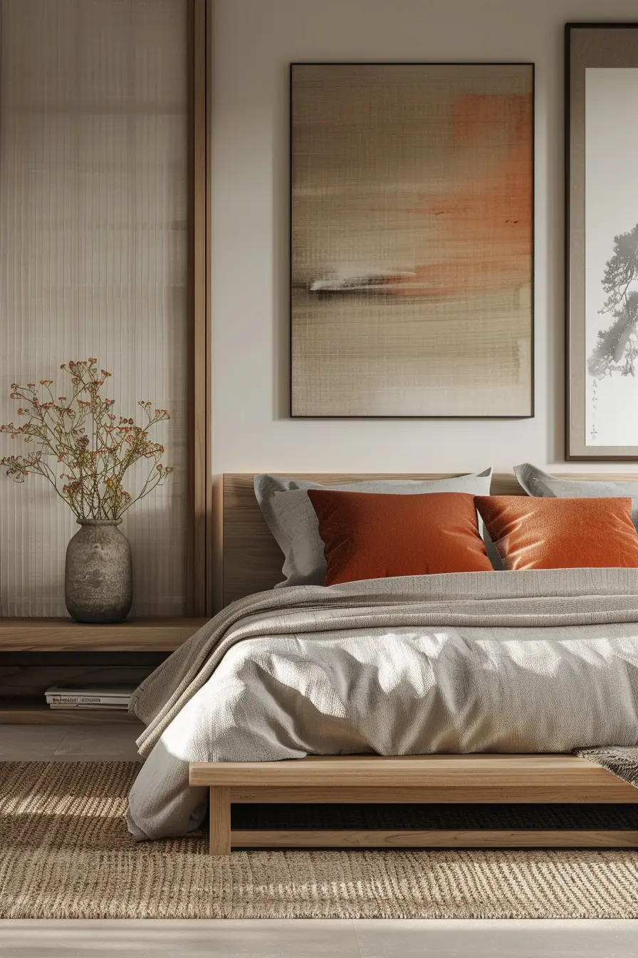 Japandi Bedroom 117808