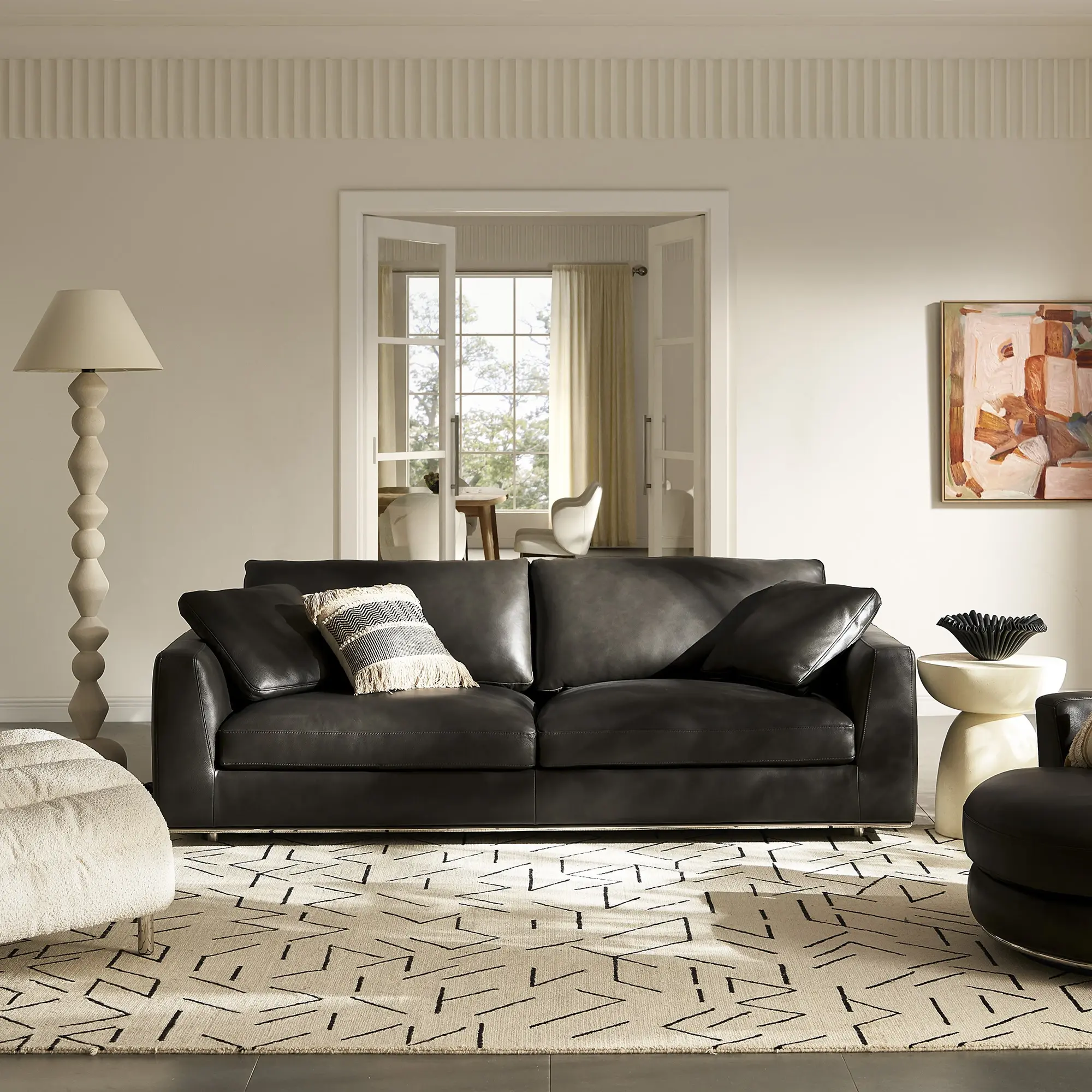 Leather Sofa