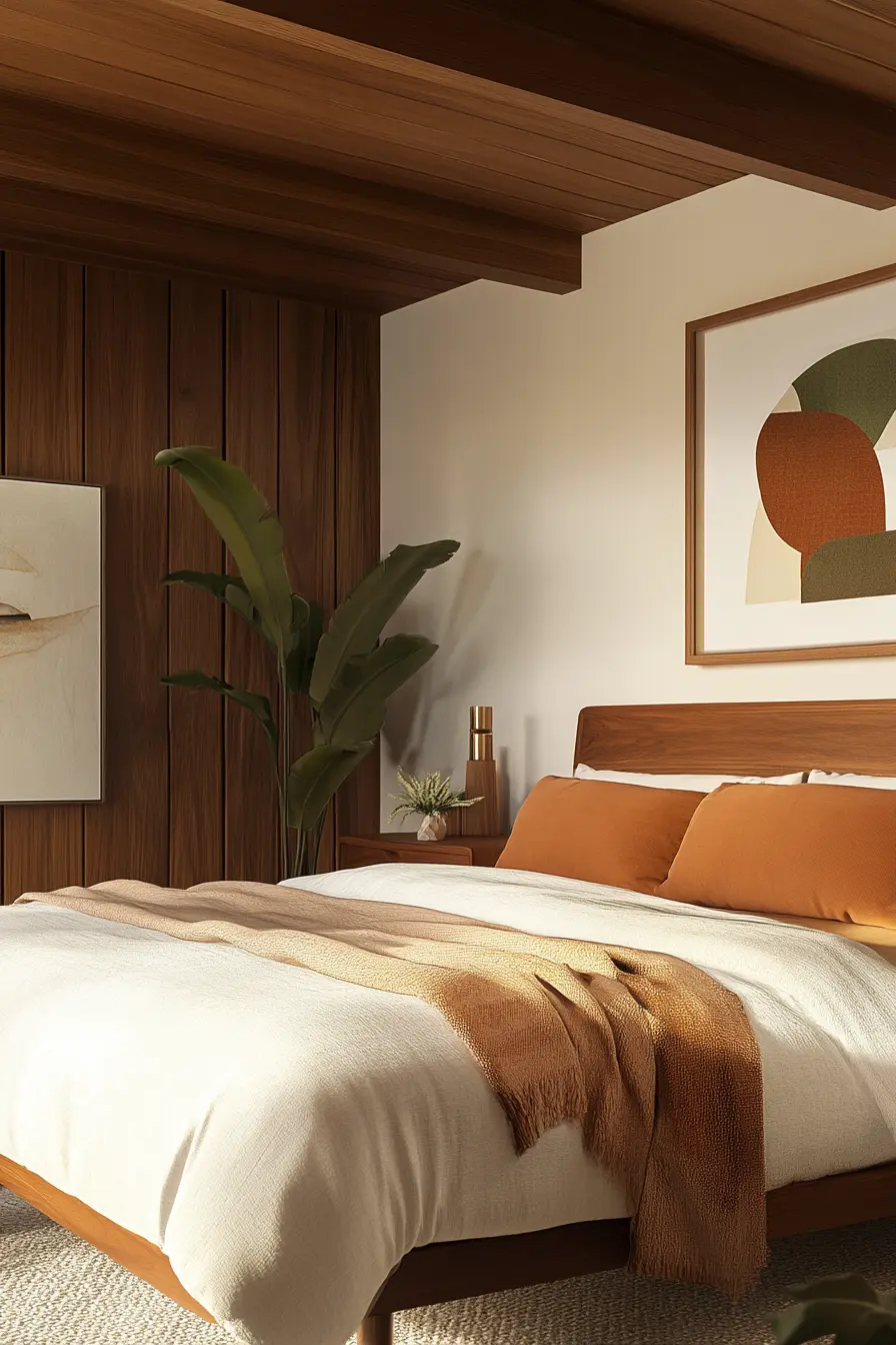 38 Elegant Mid Century Modern Bedroom Design Ideas | VIVA