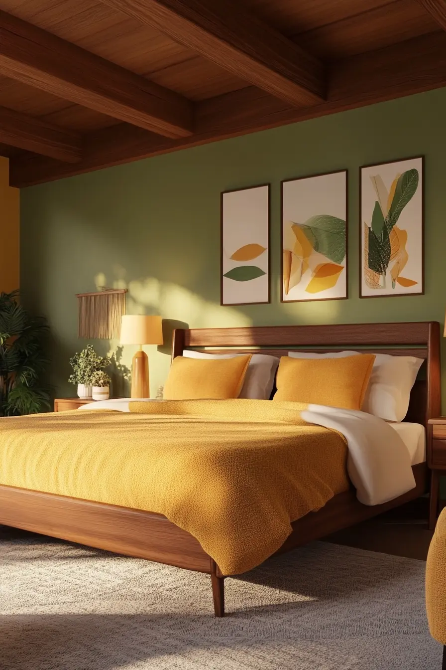 38 Elegant Mid Century Modern Bedroom Design Ideas | VIVA