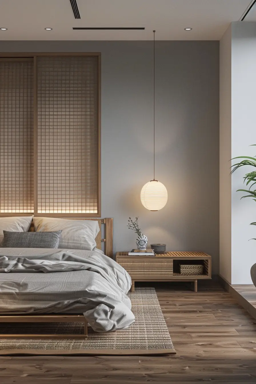 Japandi Bedroom 69206