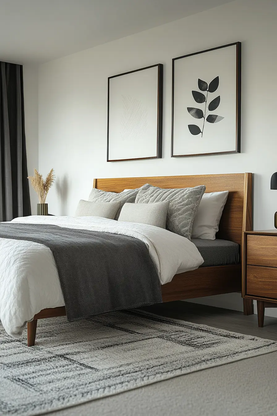38 Elegant Mid Century Modern Bedroom Design Ideas | VIVA