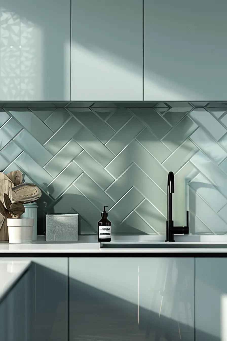 Kitchen Backsplash mat