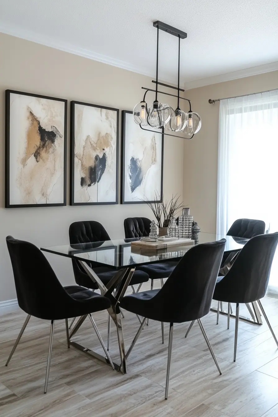 transitional Dining Room 80470