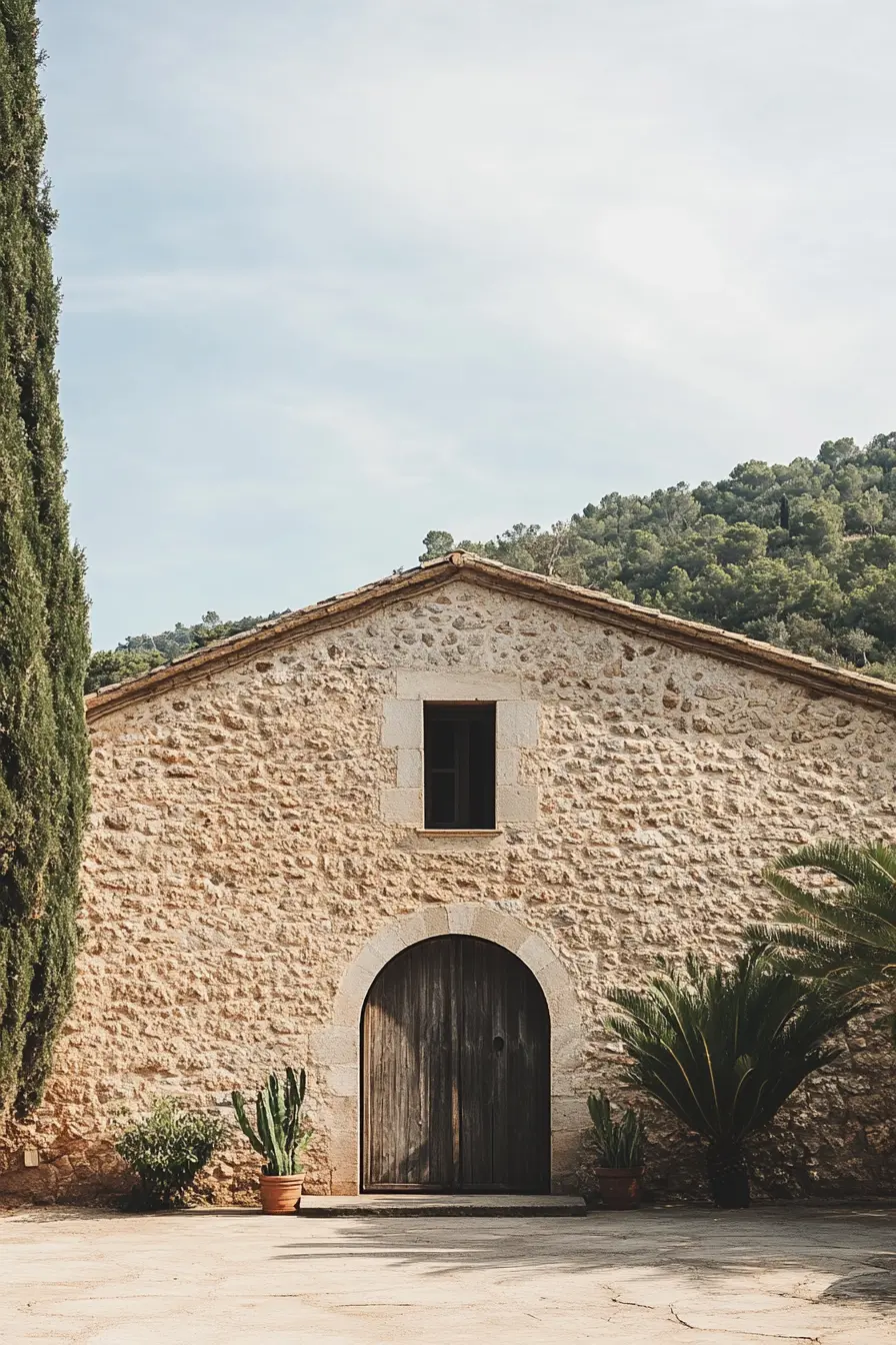 Restauración Fachada Masías Catalanas 181200